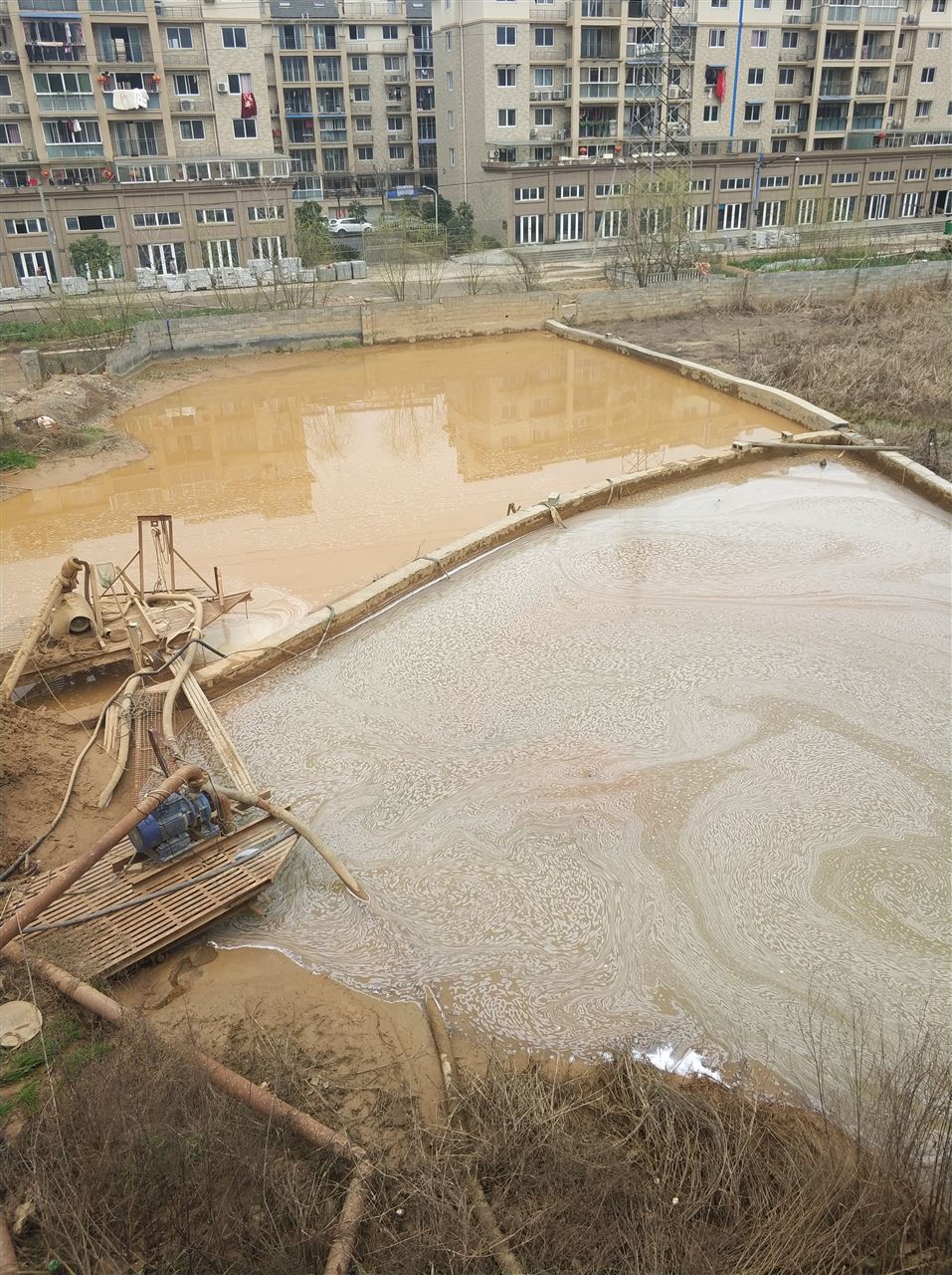 五大连池沉淀池淤泥清理-厂区废水池淤泥清淤